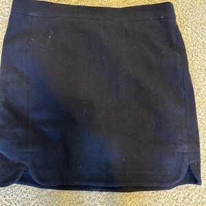 J Crew Wool Mini skirt